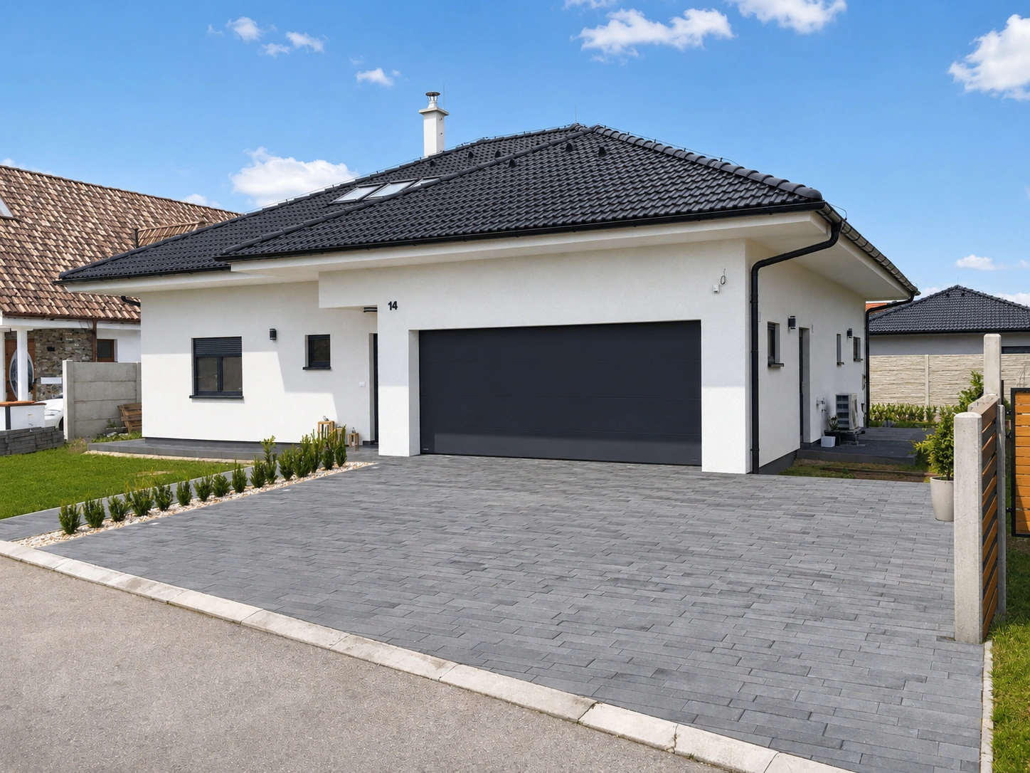 bungalov s garazou